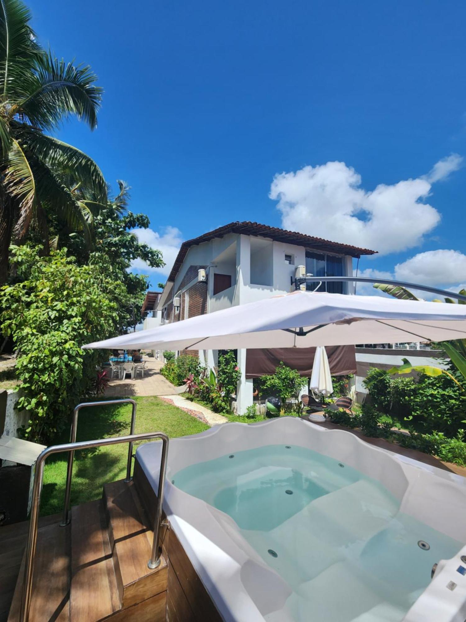 Pousada Beach Garden ปอร์โต จิ กาลินญาส ภายนอก รูปภาพ