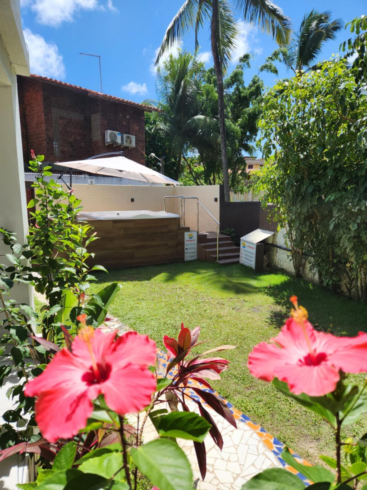 Pousada Beach Garden ปอร์โต จิ กาลินญาส ภายนอก รูปภาพ