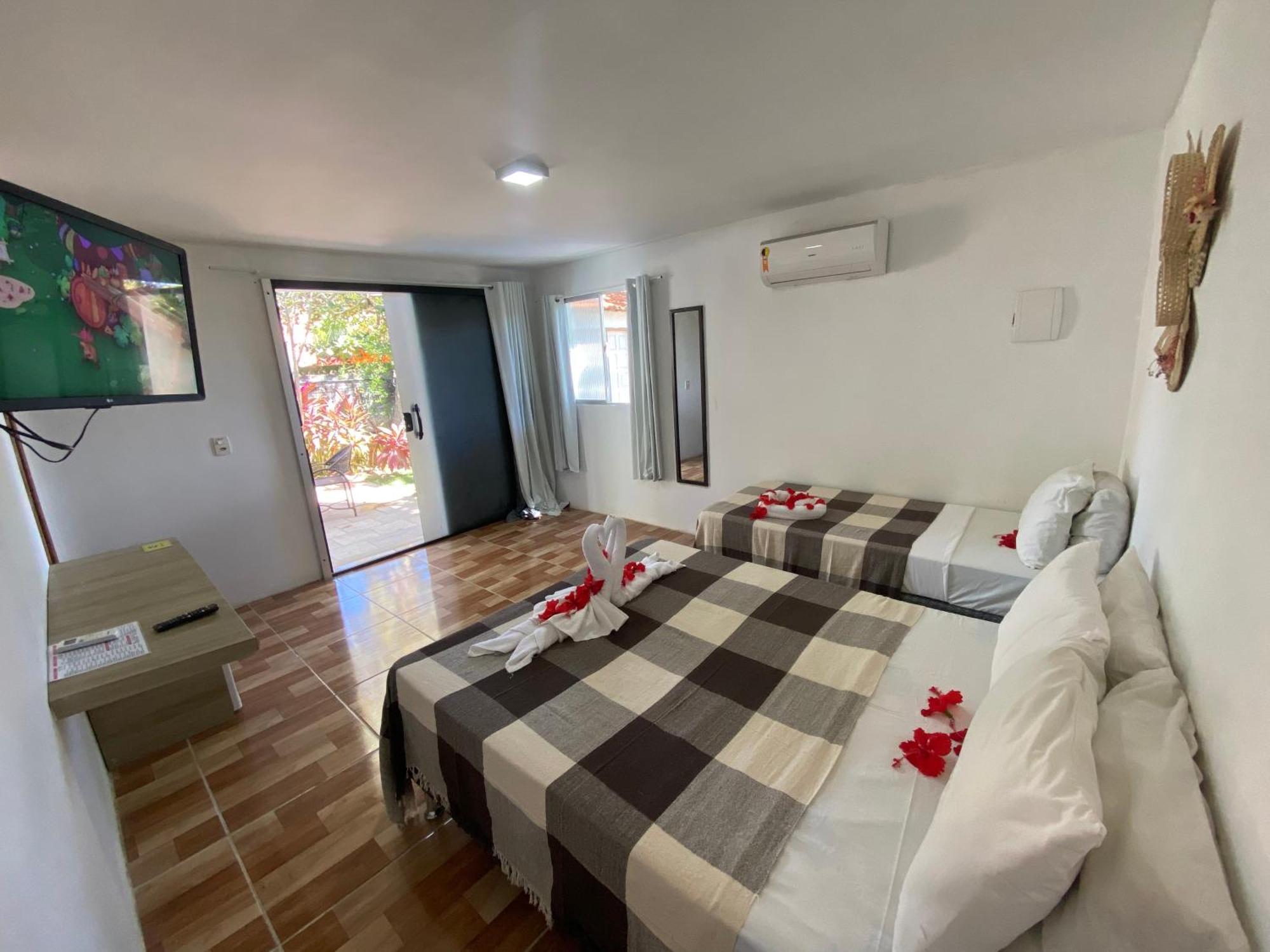 Pousada Beach Garden ปอร์โต จิ กาลินญาส ภายนอก รูปภาพ