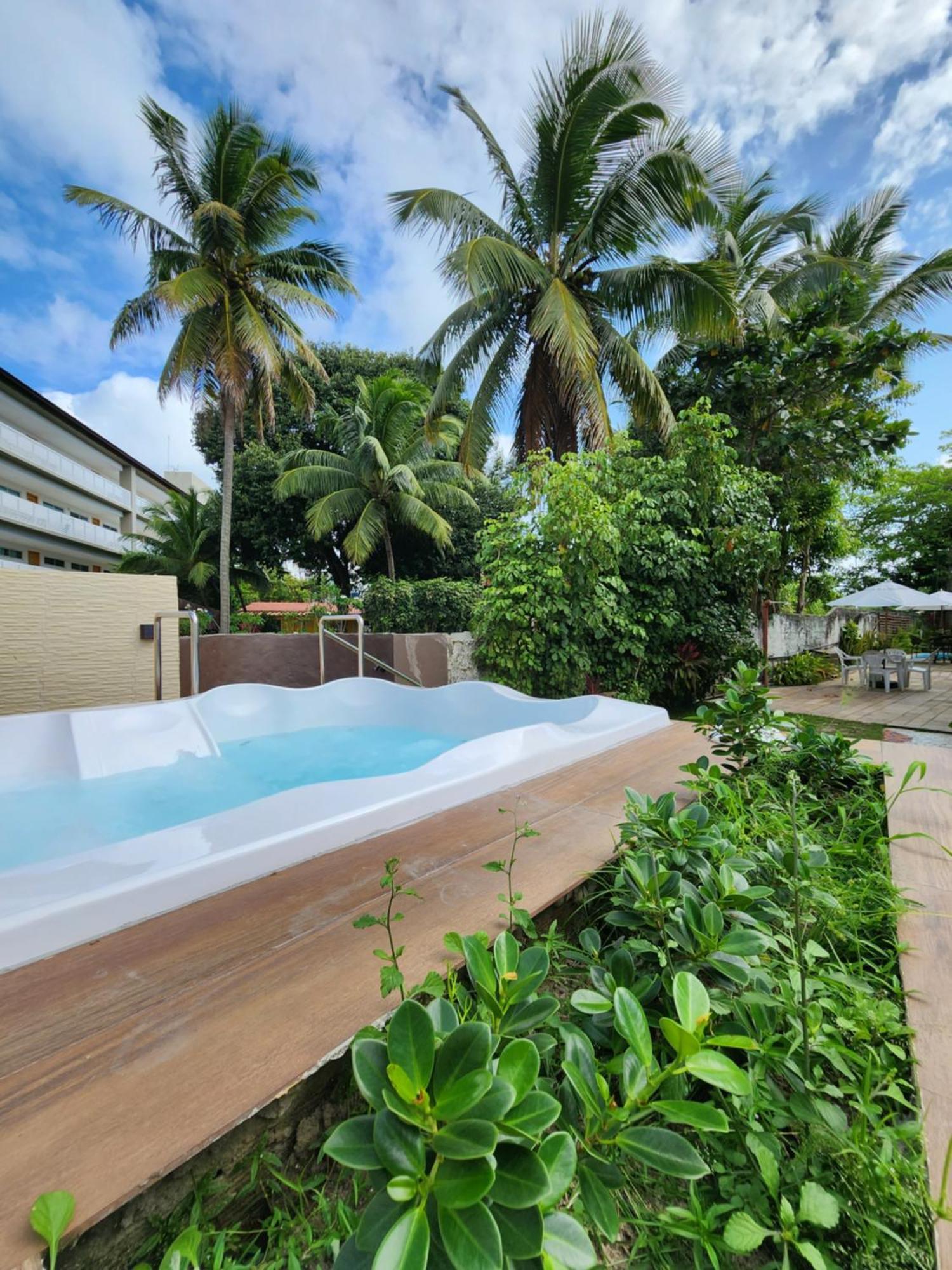 Pousada Beach Garden ปอร์โต จิ กาลินญาส ภายนอก รูปภาพ